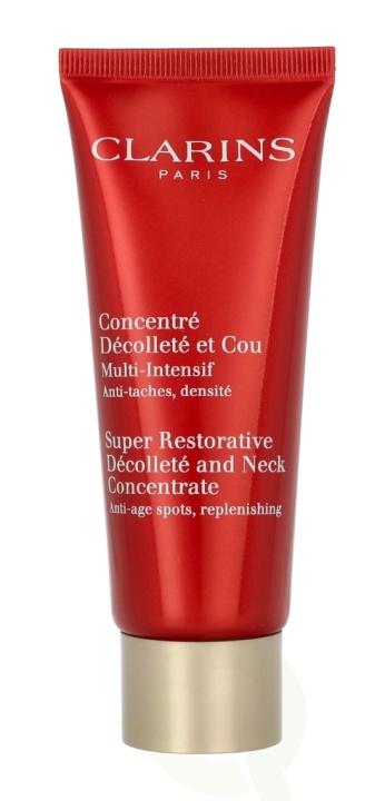 Clarins Super Restorative Decollete & Neck Concentrate 75 ml in de groep BEAUTY & HEALTH / Huidsverzorging / Gezicht / Huidserum bij TP E-commerce Nordic AB (C48863)