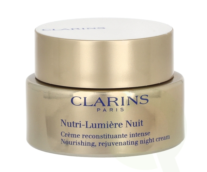 Clarins Nutri-Lumiere Nuit Revitalizing Night Cream 50 ml All Skin Types in de groep BEAUTY & HEALTH / Huidsverzorging / Gezicht / Gezichtscrèmes bij TP E-commerce Nordic AB (C48874)