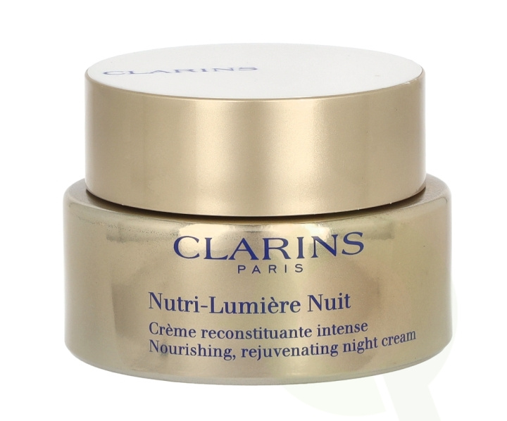 Clarins Nutri-Lumiere Nuit Revitalizing Night Cream 50 ml All Skin Types in de groep BEAUTY & HEALTH / Huidsverzorging / Gezicht / Nachtcrème bij TP E-commerce Nordic AB (C48874)