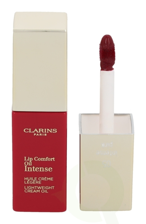 Clarins Lip Comfort Oil Intense 7 ml #05 Intense Pink in de groep BEAUTY & HEALTH / Makeup / Lippen / Lipp gloss bij TP E-commerce Nordic AB (C48886)