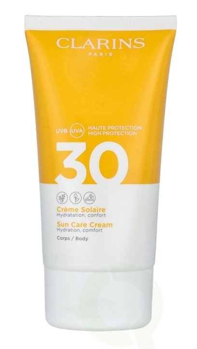 Clarins Sun Care Cream Body SPF30 150 ml For All Skin Types in de groep BEAUTY & HEALTH / Huidsverzorging / Zonnebank / Zonnebescherming bij TP E-commerce Nordic AB (C48891)