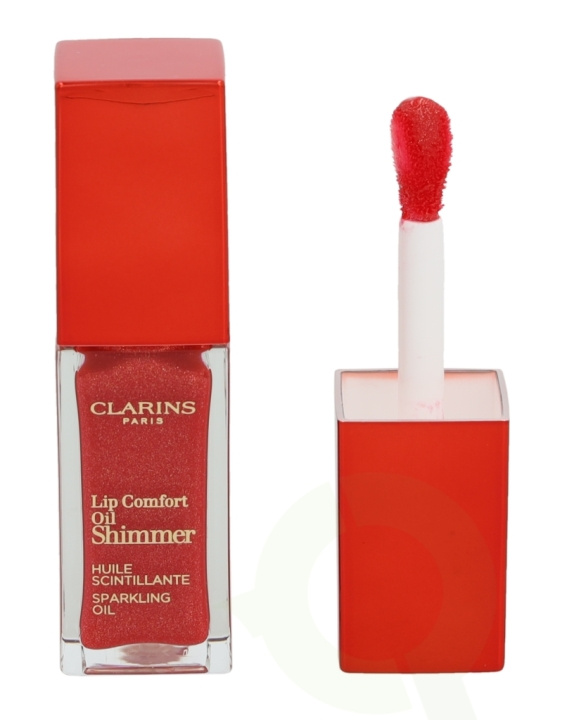 Clarins Lip Comfort Oil Shimmer 7 ml #07 Red Hot in de groep BEAUTY & HEALTH / Makeup / Lippen / Lipp gloss bij TP E-commerce Nordic AB (C48948)