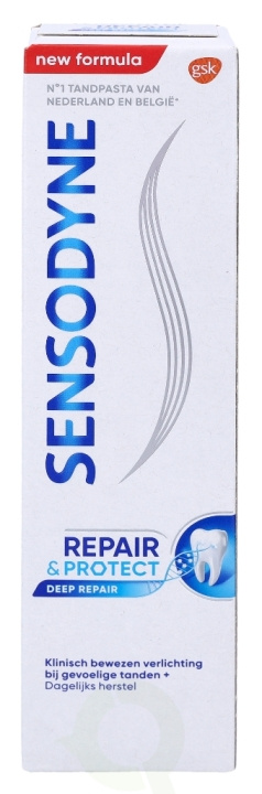 Sensodyne Repair & Protect 75 ml in de groep BEAUTY & HEALTH / Mondverzorging / Elektrische tandenborstelaccessoires bij TP E-commerce Nordic AB (C49081)