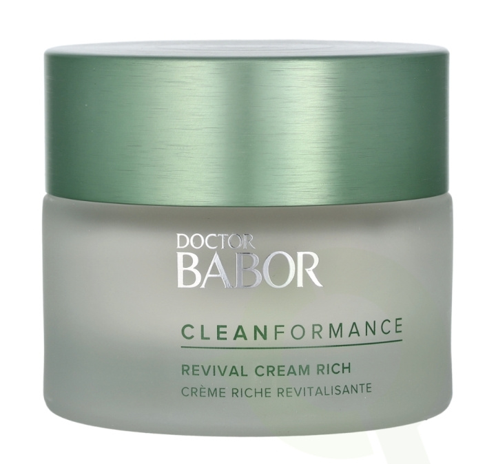 Babor Clean Formance Revival Cream Rich 50 ml in de groep BEAUTY & HEALTH / Huidsverzorging / Gezicht / Gezichtscrèmes bij TP E-commerce Nordic AB (C49159)
