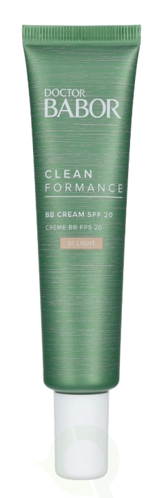 Babor Clean Formance BB Cream SPF20 40 ml #01 Light in de groep BEAUTY & HEALTH / Huidsverzorging / Gezicht / Gezichtscrèmes bij TP E-commerce Nordic AB (C49217)