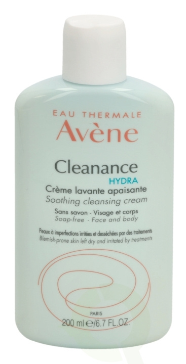 Avene Cleanance Hydra Soothing Cleansing Cream 200 ml in de groep BEAUTY & HEALTH / Huidsverzorging / Gezicht / Schoonmaak bij TP E-commerce Nordic AB (C49251)