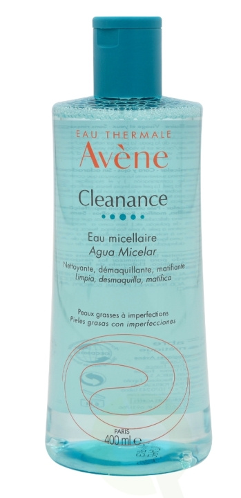 Avene Cleanance Micellar Water 400 ml For Oily Blemish-Prone Skin in de groep BEAUTY & HEALTH / Makeup / Make-up verwijderen bij TP E-commerce Nordic AB (C49254)