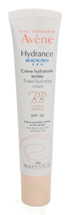 Avene Hydrance BB-Rich SPF30 40 ml For Dry To Very Dry Sensitive Skin in de groep BEAUTY & HEALTH / Makeup / Make-up gezicht / CC/BB-crème bij TP E-commerce Nordic AB (C49292)