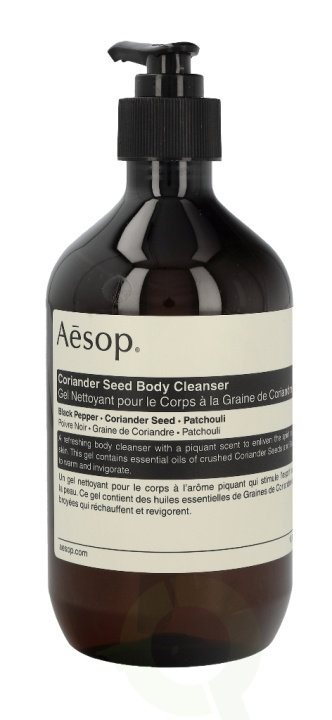 AESOP Coriander Seed Body Cleanser 500 ml in de groep BEAUTY & HEALTH / Huidsverzorging / Lichaamsverzorging / Bad- en douchegels bij TP E-commerce Nordic AB (C49327)