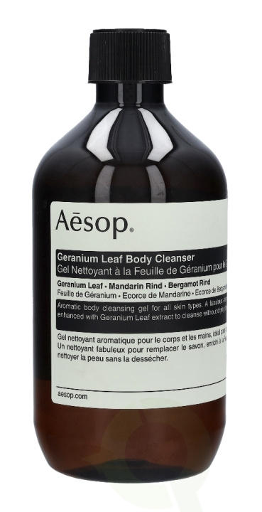 AESOP Geranium Leaf Body Cleanser 500 ml With Srew Cap in de groep BEAUTY & HEALTH / Huidsverzorging / Lichaamsverzorging / Bad- en douchegels bij TP E-commerce Nordic AB (C49332)