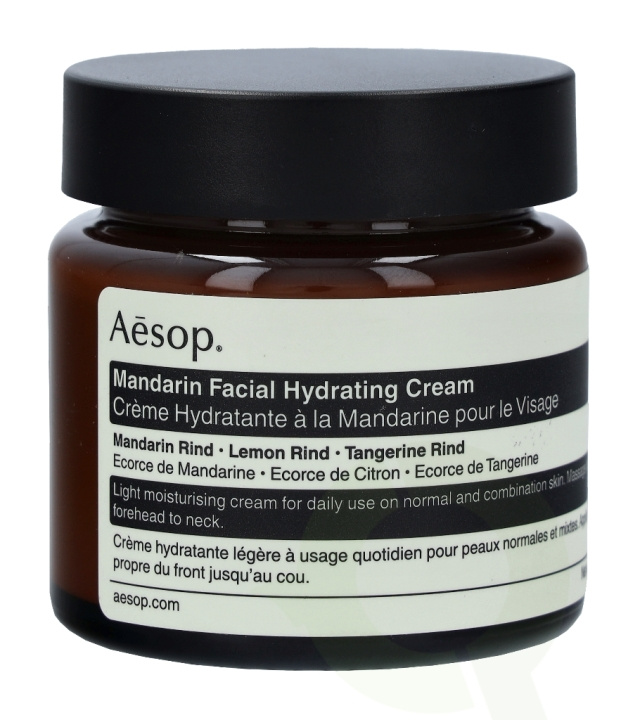 AESOP Mandarin Facial Hydrating Cream 60 ml in de groep BEAUTY & HEALTH / Huidsverzorging / Gezicht / Dagcrème bij TP E-commerce Nordic AB (C49337)
