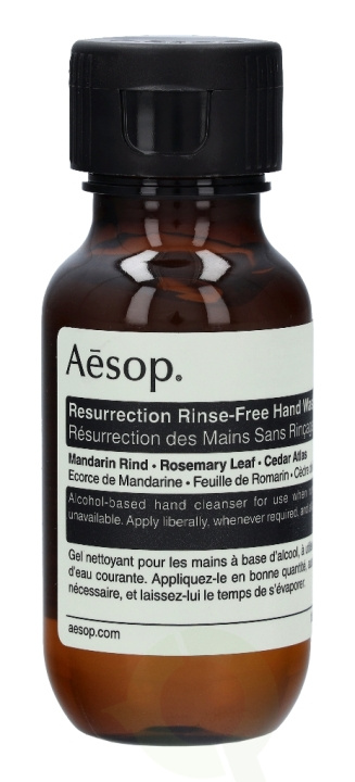 AESOP Resurrection Rinse-Free Hand Wash 50 ml in de groep BEAUTY & HEALTH / Huidsverzorging / Lichaamsverzorging / Bad- en douchegels bij TP E-commerce Nordic AB (C49348)