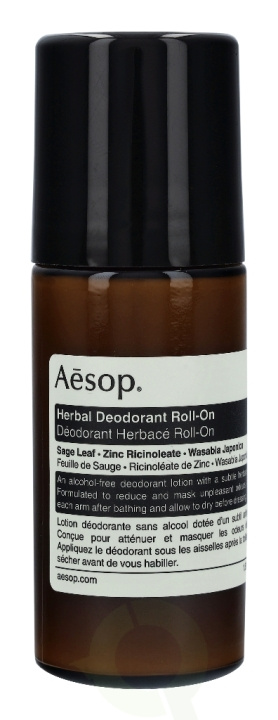 AESOP Herbal Deo Roll-On 50 ml in de groep BEAUTY & HEALTH / Geuren & Parfum / Deodorant / Deodorant voor mannen bij TP E-commerce Nordic AB (C49366)