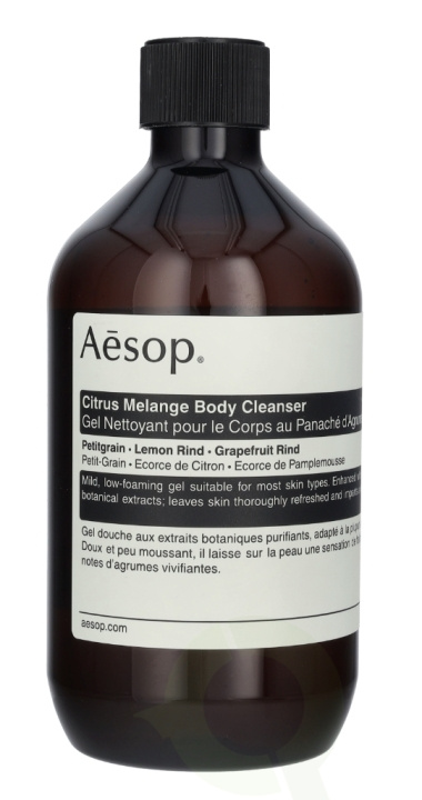 AESOP Citrus Melange Body Cleanser 500 ml in de groep BEAUTY & HEALTH / Huidsverzorging / Lichaamsverzorging / Bad- en douchegels bij TP E-commerce Nordic AB (C49370)