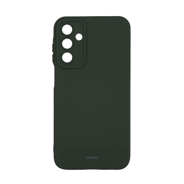 Onsala Mobilskal med Silikonkänsla Olive Green - Samsung A15 5G/A15 4G in de groep SMARTPHONE & TABLETS / Mobielbescherming / Samsung bij TP E-commerce Nordic AB (C49432)