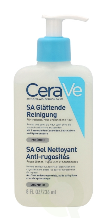 Cerave SA Smoothing Cleanser 236 ml For Dry, Rough, Bumpy Skin in de groep BEAUTY & HEALTH / Huidsverzorging / Gezicht / Schoonmaak bij TP E-commerce Nordic AB (C49605)