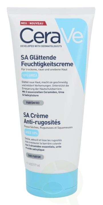 Cerave SA Smoothing Cream 177 gr For Dry, Rough, Bumpy Skin in de groep BEAUTY & HEALTH / Huidsverzorging / Gezicht / Gezichtscrèmes bij TP E-commerce Nordic AB (C49612)