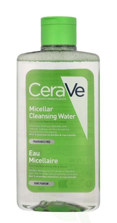 Cerave Micellar Cleansing Water 295 ml Fragrance Free in de groep BEAUTY & HEALTH / Huidsverzorging / Gezicht / Schoonmaak bij TP E-commerce Nordic AB (C49622)