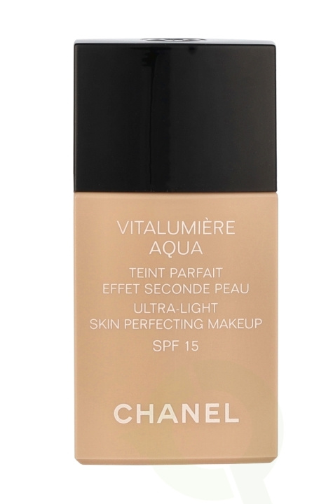 Chanel Vitalumiere Aqua Ultra-Light Makeup SPF15 30 ml #50 Beige - Ultra Light in de groep BEAUTY & HEALTH / Makeup / Make-up gezicht / Foundation bij TP E-commerce Nordic AB (C49681)