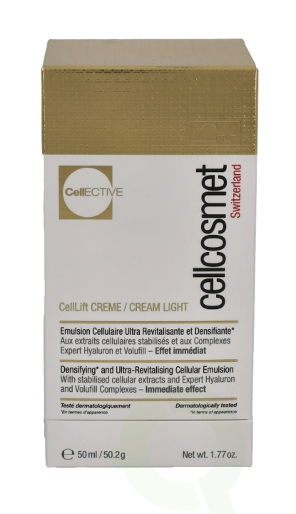Cellcosmet CellLift Cream Light 50 ml in de groep BEAUTY & HEALTH / Huidsverzorging / Gezicht / Gezichtscrèmes bij TP E-commerce Nordic AB (C49765)