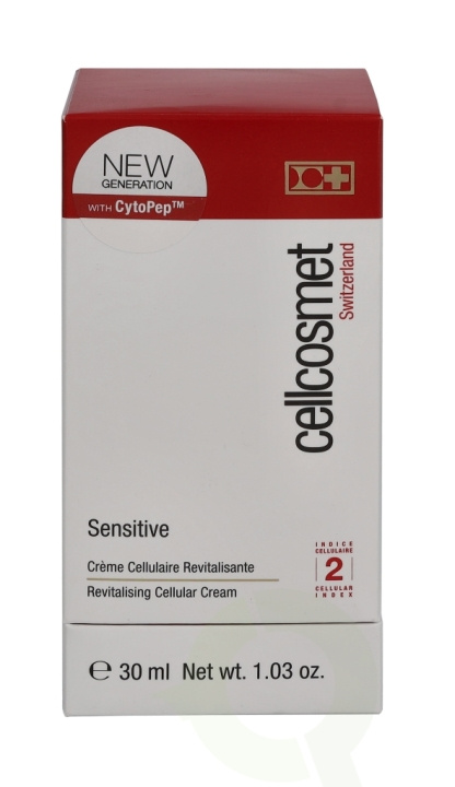 Cellcosmet Sensitive Revitalising Cellular Cream 30 ml in de groep BEAUTY & HEALTH / Huidsverzorging / Gezicht / Gezichtscrèmes bij TP E-commerce Nordic AB (C49779)