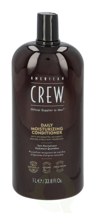 American Crew Daily Moisturizing Conditioner 1000 ml 91% Naturally Vegan in de groep BEAUTY & HEALTH / Haar & Styling / Haarverzorging / Conditioner bij TP E-commerce Nordic AB (C49853)
