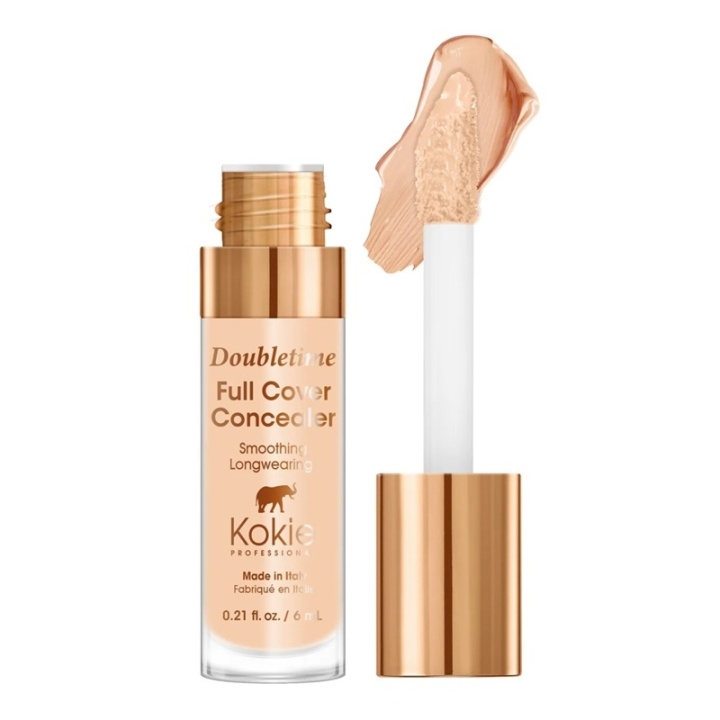 Kokie Cosmetics Kokie Doubletime Full Cover Concealer - 103 Tan Peach in de groep BEAUTY & HEALTH / Makeup / Make-up gezicht / Concealer bij TP E-commerce Nordic AB (C49866)
