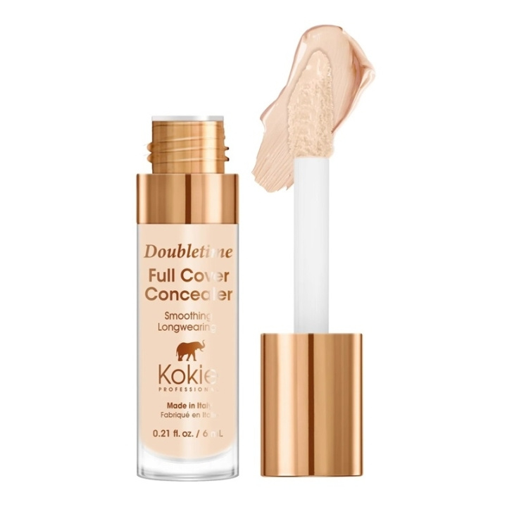 Kokie Cosmetics Kokie Doubletime Full Cover Concealer - 109 Light Sand in de groep BEAUTY & HEALTH / Makeup / Make-up gezicht / Concealer bij TP E-commerce Nordic AB (C49870)