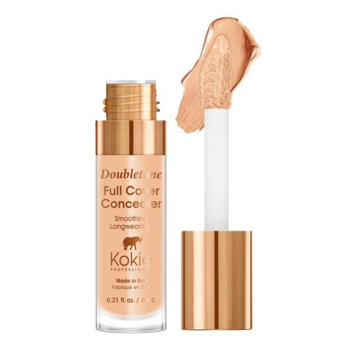 Kokie Cosmetics Kokie Doubletime Full Cover Concealer - 110 Medium Honey in de groep BEAUTY & HEALTH / Makeup / Make-up gezicht / Concealer bij TP E-commerce Nordic AB (C49871)