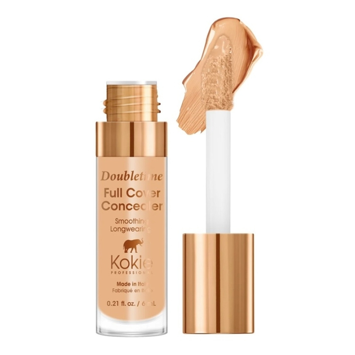 Kokie Cosmetics Kokie Doubletime Full Cover Concealer - 111 Medium Beige in de groep BEAUTY & HEALTH / Makeup / Make-up gezicht / Concealer bij TP E-commerce Nordic AB (C49875)