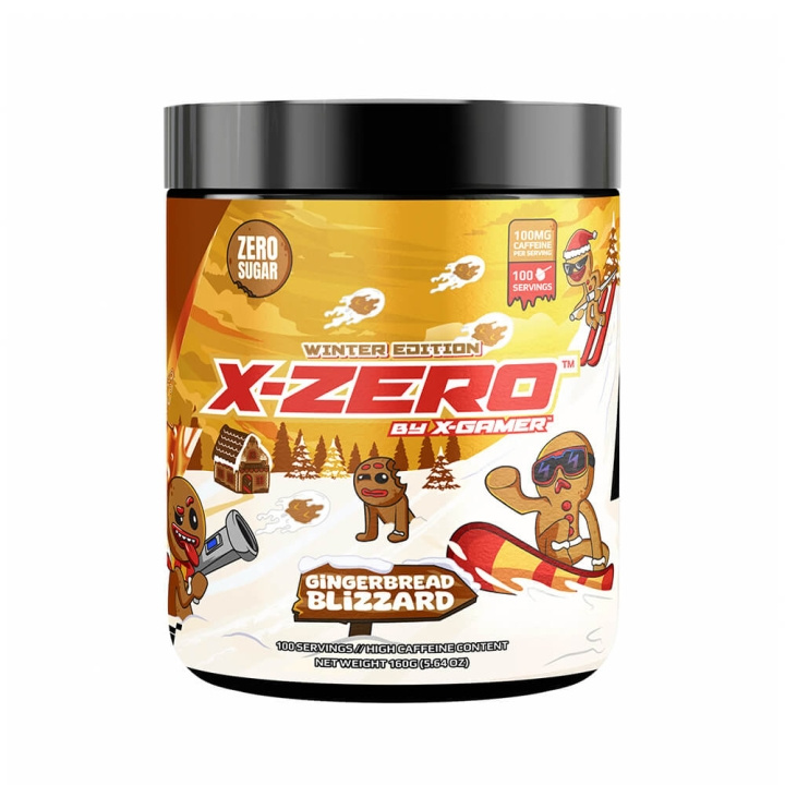 X-GAMER X-Zero 160 gram Gingerbread in de groep COMPUTERS & RANDAPPARATUUR / GAMING / Energiedrankjes voor gamers bij TP E-commerce Nordic AB (C49931)