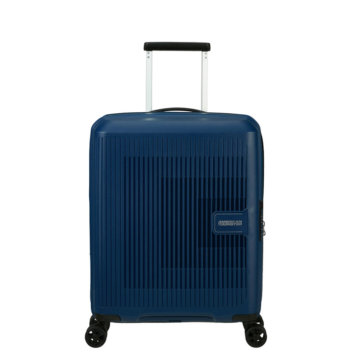 American Tourister Kabinväska AeroStep Spinner 55 cm Navy Blue in de groep SPEELGOED, KINDER- & BABYPRODUCTEN / Reizen / Kindertassen / Koffers bij TP E-commerce Nordic AB (C49944)