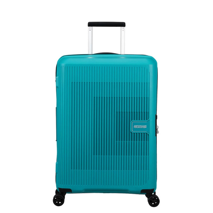 American Tourister Resväska AeroStep Spinner 67 cm Turquoise Tonic in de groep SPORT, VRIJE TIJD & HOBBY / Reisaccessoires / Koffers bij TP E-commerce Nordic AB (C49951)