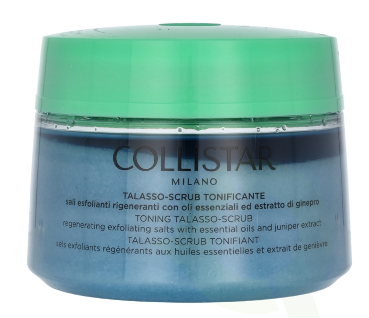 Collistar Toning Talasso Scrub 700 gr Regenerating Exfoliating Salts With Essential Oil sand Juniper Extract in de groep BEAUTY & HEALTH / Huidsverzorging / Lichaamsverzorging / Body lotion bij TP E-commerce Nordic AB (C50043)