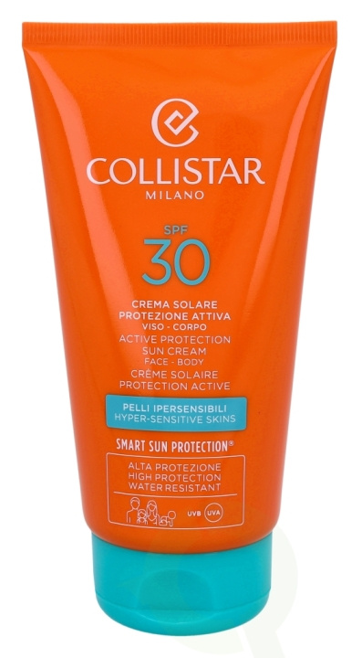 Collistar Active Protection Sun Cream Face-Body SPF30 150 ml in de groep BEAUTY & HEALTH / Huidsverzorging / Zonnebank / Zonnebescherming bij TP E-commerce Nordic AB (C50047)