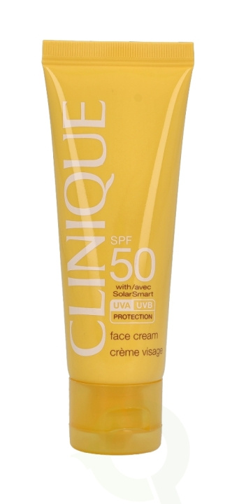 Clinique Face Cream SPF50 50 ml With Solar Smart in de groep BEAUTY & HEALTH / Huidsverzorging / Zonnebank / Zonnebescherming bij TP E-commerce Nordic AB (C50306)