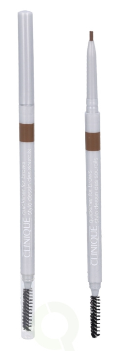 Clinique Quickliner For Brows 0.06 gr #02 Soft Chestnut in de groep BEAUTY & HEALTH / Makeup / Ogen & Wenkbrauwen / Wenkbrauwpotloden bij TP E-commerce Nordic AB (C50319)