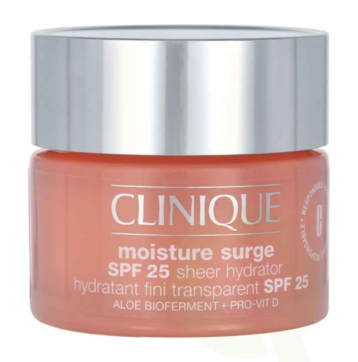 Clinique Sun Protection Moisture Surge SPF25 50 ml in de groep BEAUTY & HEALTH / Huidsverzorging / Gezicht / Dagcrème bij TP E-commerce Nordic AB (C50329)