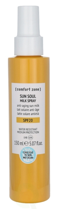 Comfort Zone Sun Soul Milk Spray SPF20 150 ml in de groep BEAUTY & HEALTH / Huidsverzorging / Zonnebank / Zonnebescherming bij TP E-commerce Nordic AB (C50408)