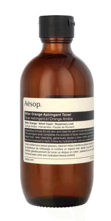 AESOP Bitter Orange Astringent Toner 200 ml in de groep BEAUTY & HEALTH / Huidsverzorging / Gezicht / Schoonmaak bij TP E-commerce Nordic AB (C50554)