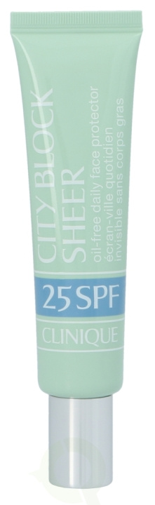 Clinique City Block Sheer SPF25 40 ml Sun Protection - All Skin Types - Oil-Free in de groep BEAUTY & HEALTH / Huidsverzorging / Gezicht / Gezichtscrèmes bij TP E-commerce Nordic AB (C50619)