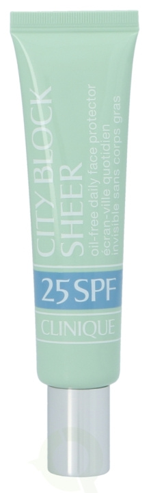 Clinique City Block Sheer SPF25 40 ml Sun Protection - All Skin Types - Oil-Free in de groep BEAUTY & HEALTH / Huidsverzorging / Gezicht / Dagcrème bij TP E-commerce Nordic AB (C50619)