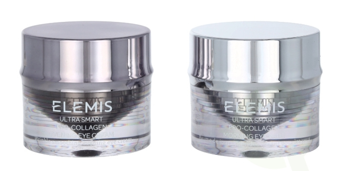 Elemis Ultra-Smart Pro-Collagen Eye Treatment Duo Set 20 ml 2x10ml in de groep BEAUTY & HEALTH / Huidsverzorging / Gezicht / Ogen bij TP E-commerce Nordic AB (C50994)