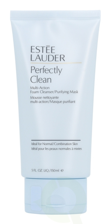 Estee Lauder E.Lauder Perfectly Clean Foam Cleanser/Purif Mask 150 ml Normal/Combination Skin in de groep BEAUTY & HEALTH / Huidsverzorging / Gezicht / Schoonmaak bij TP E-commerce Nordic AB (C51063)