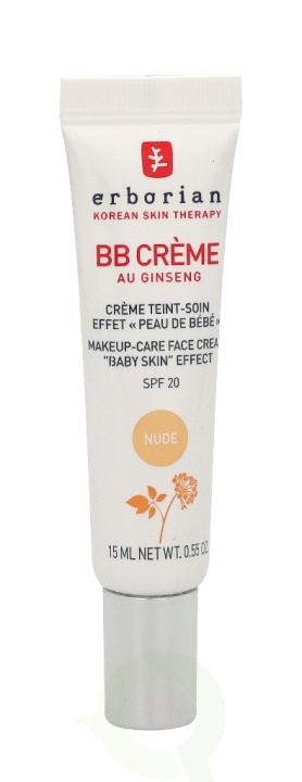 Erborian BB Cream Au Ginseng 5-In-1 Baby Skin Effect SPF20 15 ml Nude in de groep BEAUTY & HEALTH / Huidsverzorging / Gezicht / Gezichtscrèmes bij TP E-commerce Nordic AB (C51258)