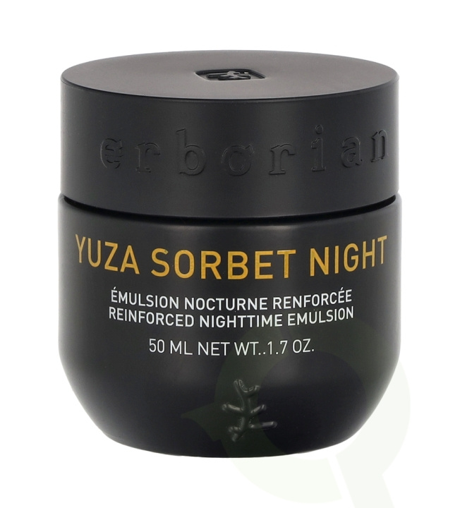 Erborian Yuza Sorbet Reinforced Nighttime Emulsion 50 ml in de groep BEAUTY & HEALTH / Huidsverzorging / Gezicht / Gezichtscrèmes bij TP E-commerce Nordic AB (C51288)