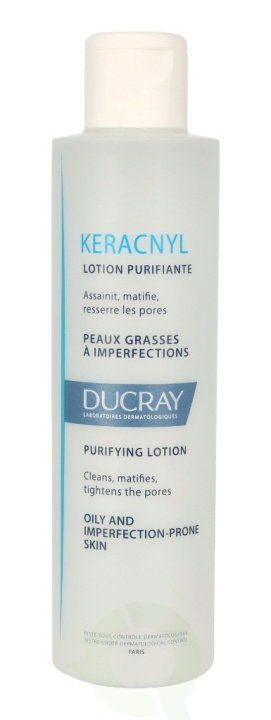 Ducray Keracnyl Purifying Lotion 200 ml in de groep BEAUTY & HEALTH / Huidsverzorging / Gezicht / Schoonmaak bij TP E-commerce Nordic AB (C51347)