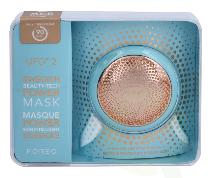 Foreo Ufo 2 Power Mask & Light Therapy - Mint 1 Piece in de groep BEAUTY & HEALTH / Huidsverzorging / Gezicht / Hulpmiddelen voor huidverzorging bij TP E-commerce Nordic AB (C51388)