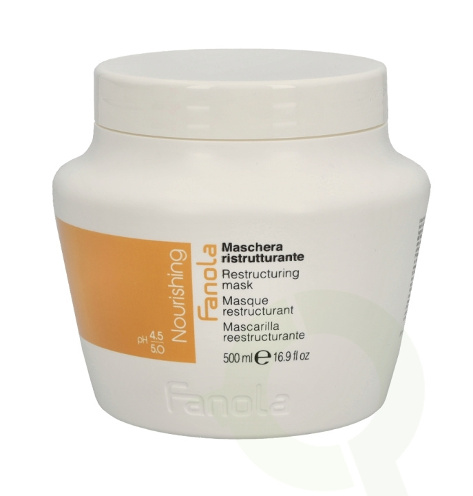 Fanola Nutri Care Restructuring Mask 500 ml in de groep BEAUTY & HEALTH / Haar & Styling / Haarverzorging / Haarmasker bij TP E-commerce Nordic AB (C51415)