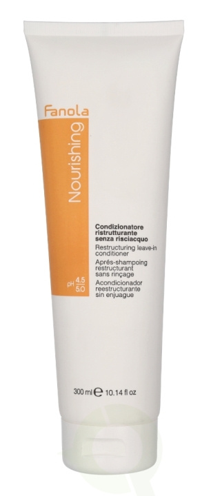 Fanola Nourishing Restructuring Leave-In Conditioner 300 ml in de groep BEAUTY & HEALTH / Haar & Styling / Haarverzorging / Conditioner bij TP E-commerce Nordic AB (C51420)